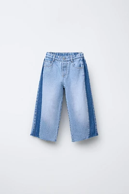 JEAN WIDE LEG COMBINÉ