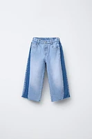 JEAN WIDE LEG COMBINÉ