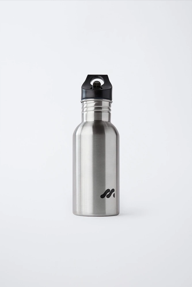 BOUTEILLE AVEC LOGO EN ACIER INOXYDABLE 500 ML