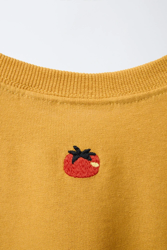 T-SHIRT ÉPAIS TOMATE