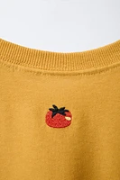 T-SHIRT ÉPAIS TOMATE
