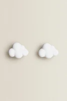 SET OF CHILDREN’S CLOUD KNOBS (SET OF 2)