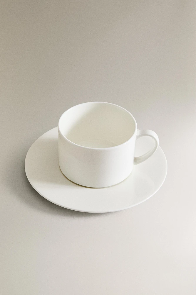 TASSE À THÉ PORCELAINE BONE CHINA