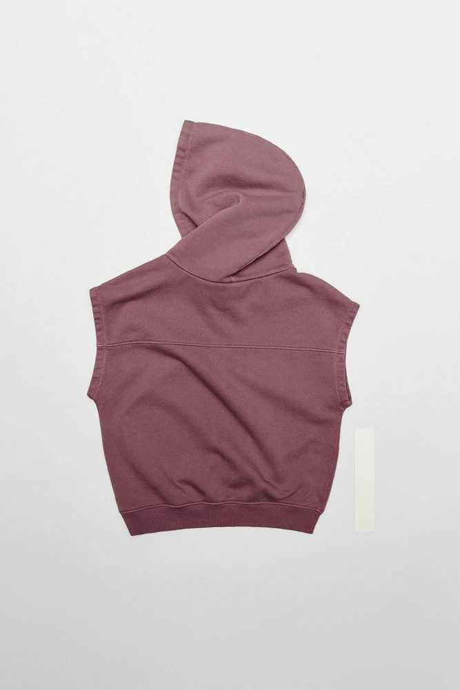 GILET À CAPUCHE LOGO