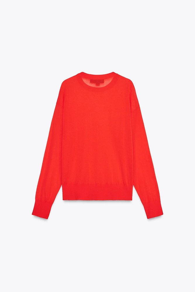 EXTRA-FINE KNIT TOP
