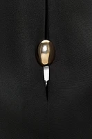 ROBE COURTE DÉCOR DORÉ