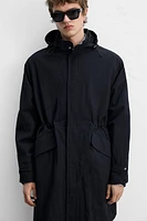 REGULAR FIT TECHNICAL PARKA