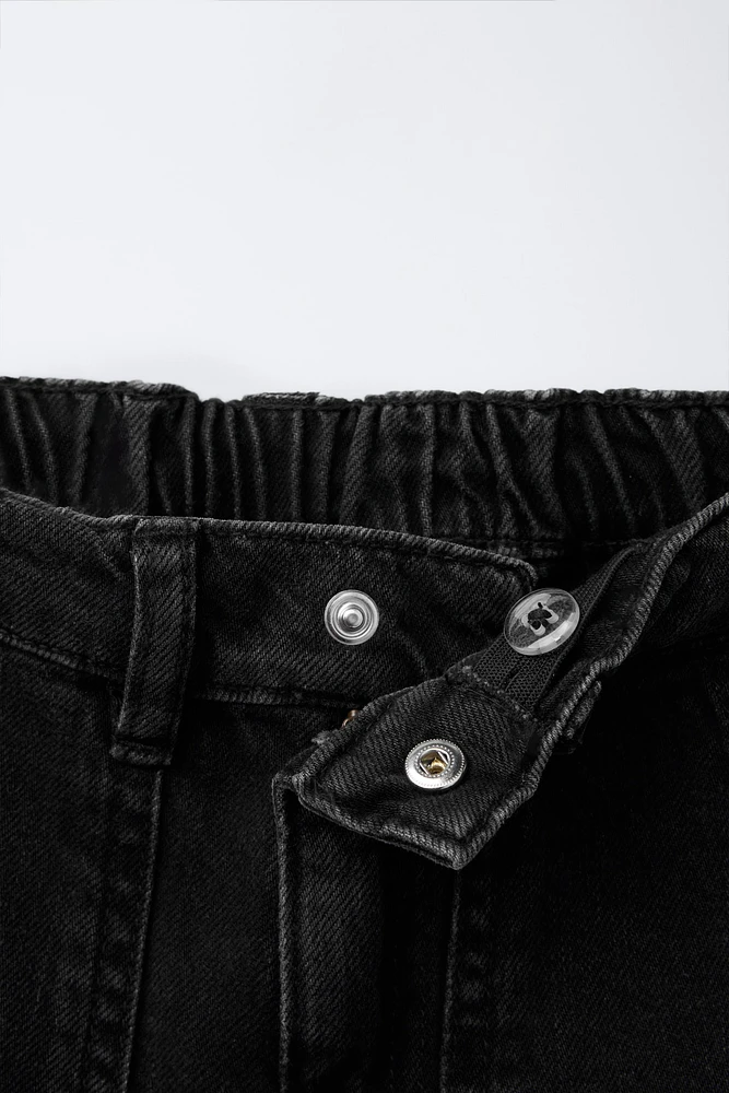 MULTI-CARGO DENIM SHORTS