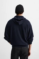 WOOL KNIT SWEATSHIRT