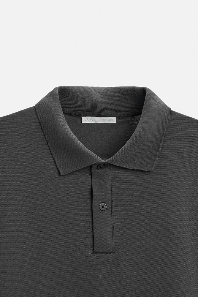 BASIC TEXTURED WEAVE PIQUÉ POLO