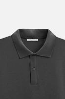 BASIC TEXTURED WEAVE PIQUÉ POLO