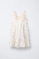 ROBE FLEURS BRODÉES