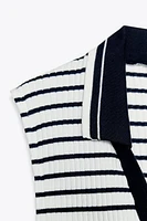 RIBBED POLO