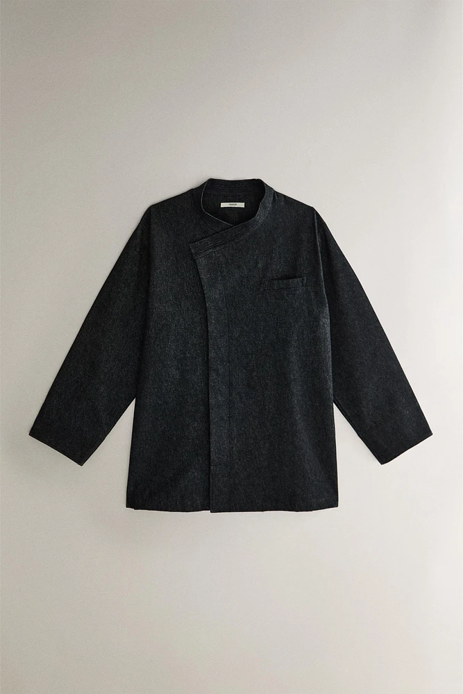 VESTE CHEF DENIM UNISEXE