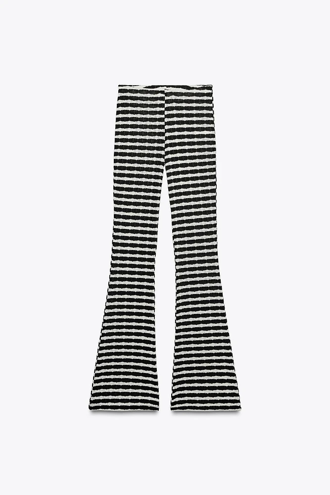 PANTALON FLARE JACQUARD