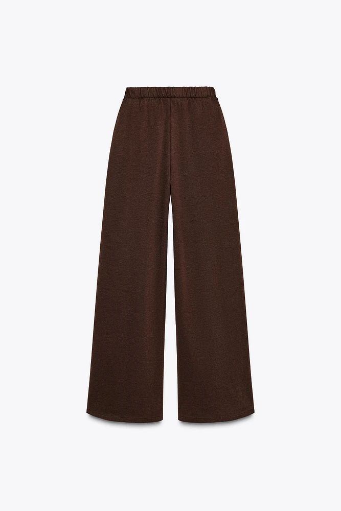 PANTALON INTERLOCK EFFET DÉLAVÉ