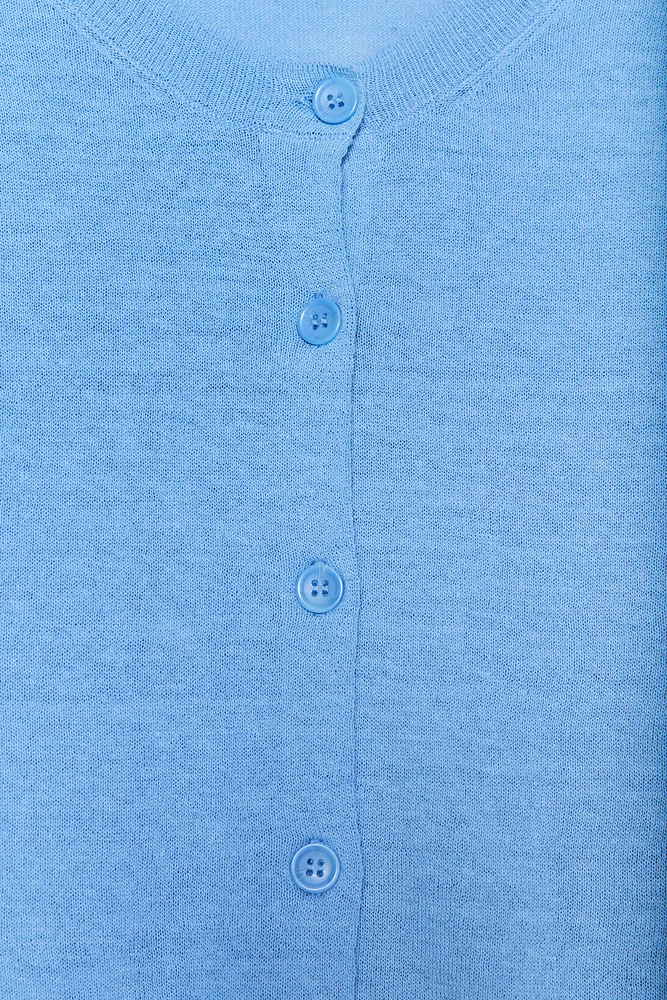 GILET EN MAILLE AVEC LIN
