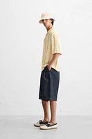 BERMUDA EN DENIM COUPE LARGE