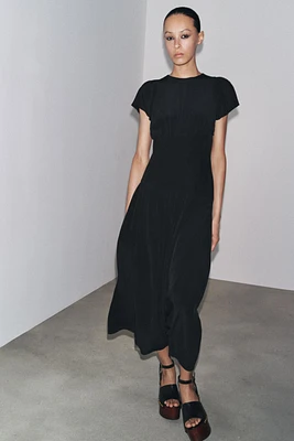 ROBE CEINTURÉE BIMATIÈRE ZW COLLECTION