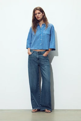 STRIPED LINEN SHIRT