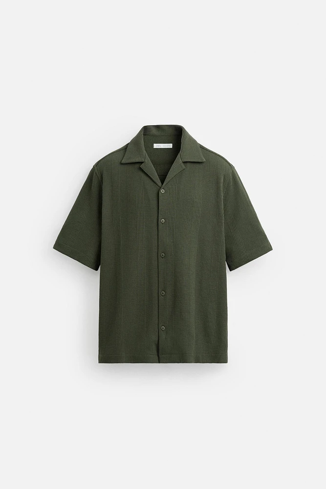 JACQUARD TEXTURED SHIRT
