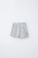 STRIPED BOW SKORT