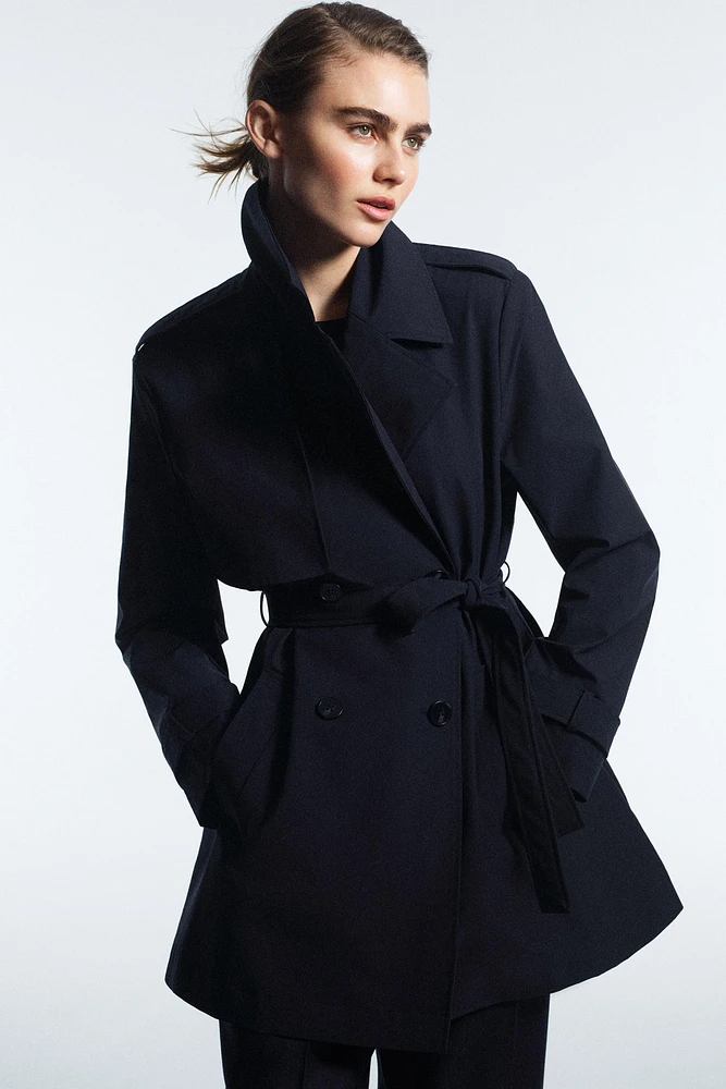 BELTED MIDI TRENCH COAT