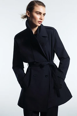 BELTED MIDI TRENCH COAT