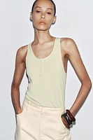 COTTON BUTTON TOP