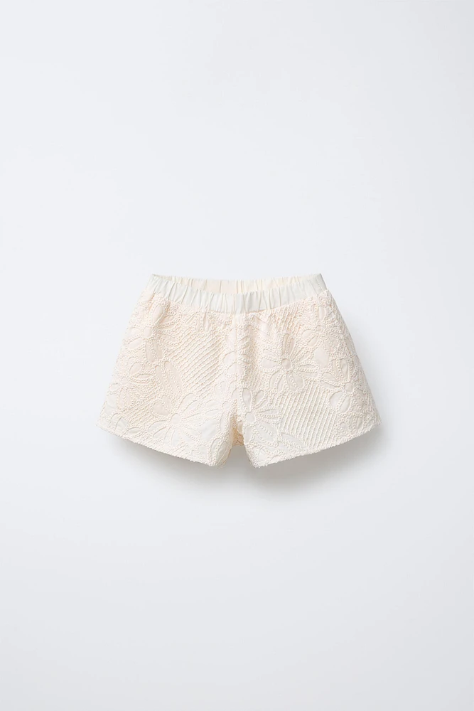 CROCHET SHORTS