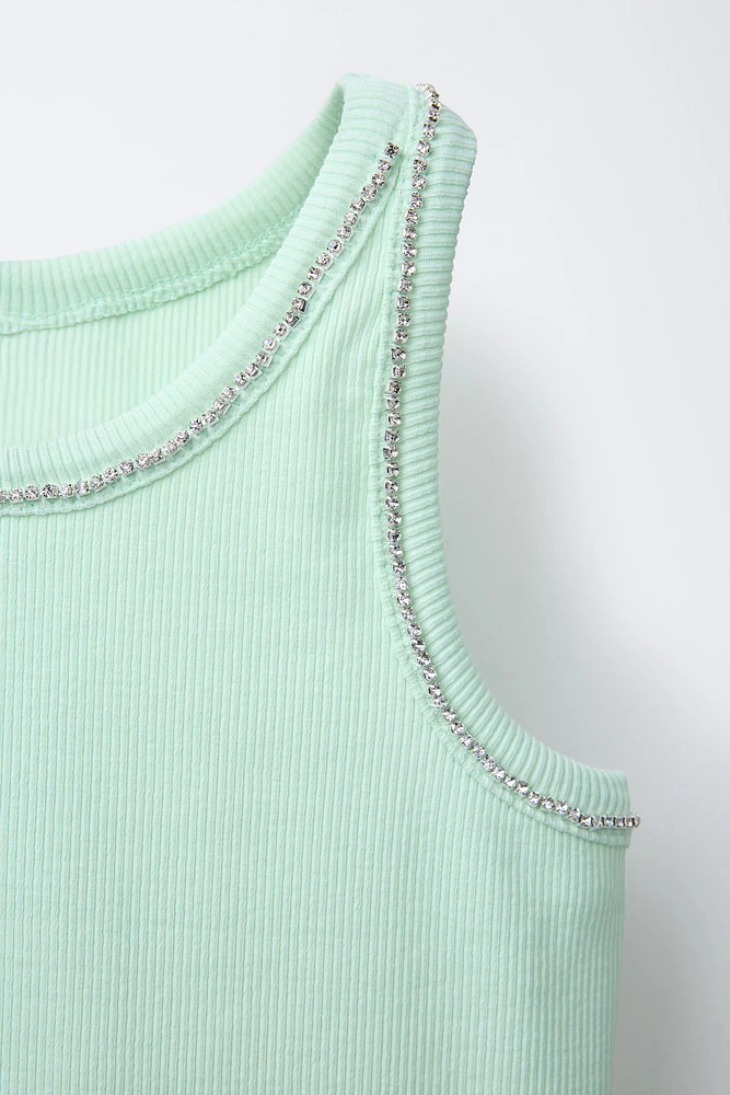 RIB JEWEL SHIRT