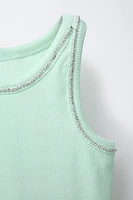 RIB JEWEL SHIRT