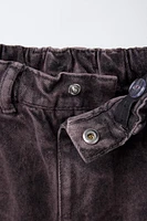 PANTALON EN SERGÉ OVERDYE