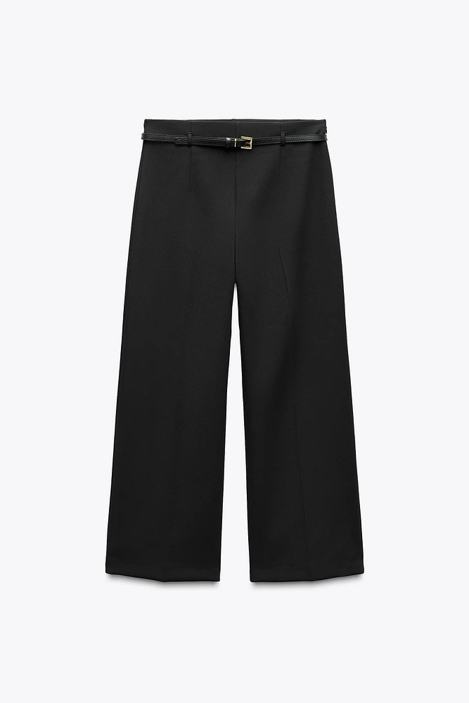 BELTED CULOTTE PANTS ZW COLLECTION