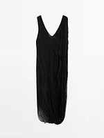 Long flowing pleated dress - Limited Edition