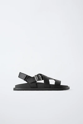 BUCKLED SANDALS