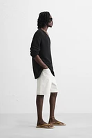 BERMUDA DENIM STRAIGHT FIT