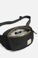CONTRAST TECHNICAL BELT BAG