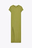 WASHED MIDI DRESS