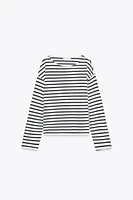 STRIPED LONG SLEEVE T-SHIRT