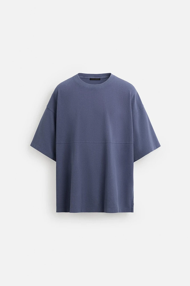 WASHED STRUCTURE T-SHIRT