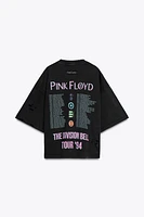 T-SHIRT EFFET DÉLAVÉ PINK FLOYD