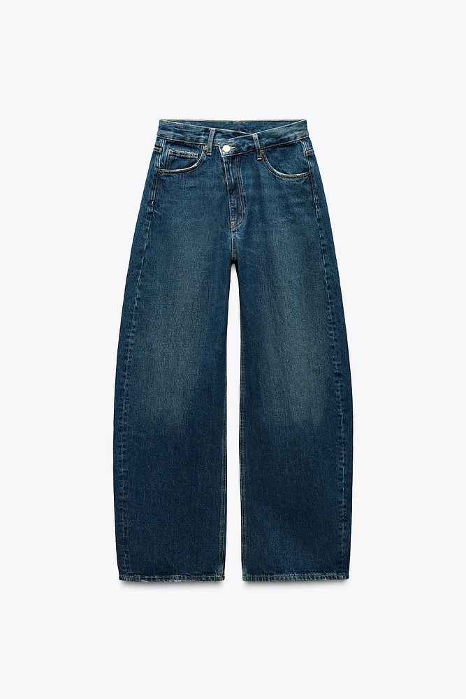 JEAN TRF BAGGY TAILLE CROISÉE NORMALE
