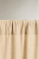 MEDIUM OPACITY FADED LINEN CURTAIN