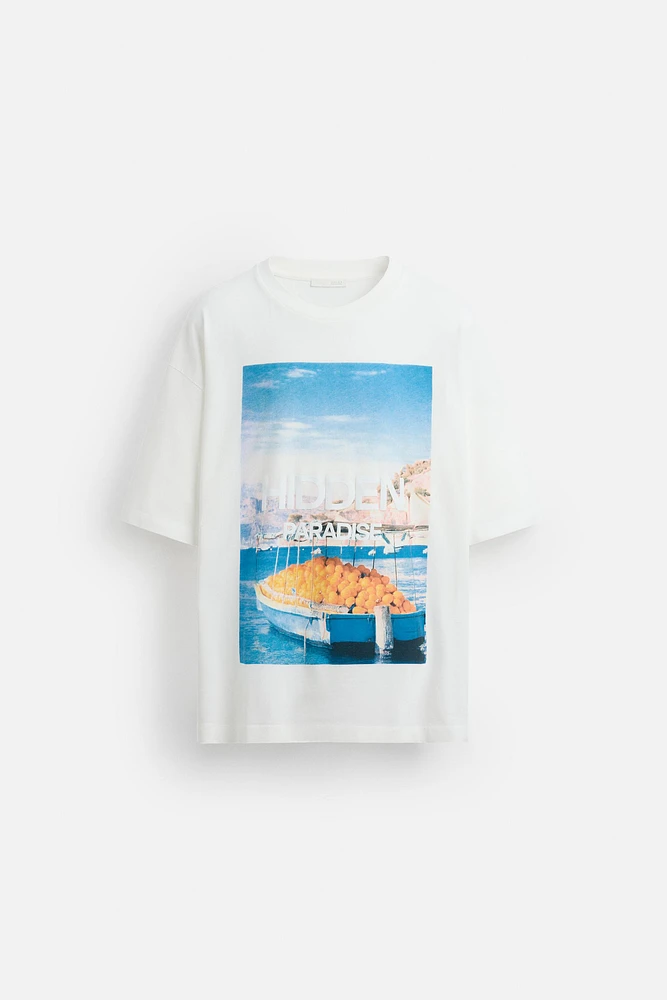 PHOTOGRAPHIC PRINT T-SHIRT