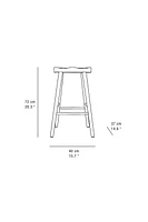 ASH BAR STOOL