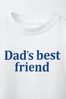 T-SHIRT IMPRIMÉ INSCRIPTION