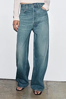 ZW COLLECTION RELAXED MID-RISE JEANS