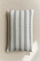 GEOMETRIC PRINT THROW PILLOW COVER