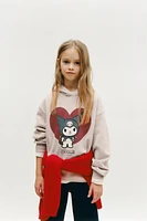 KUROMI © SANRIO HOODED SWEATSHIRT